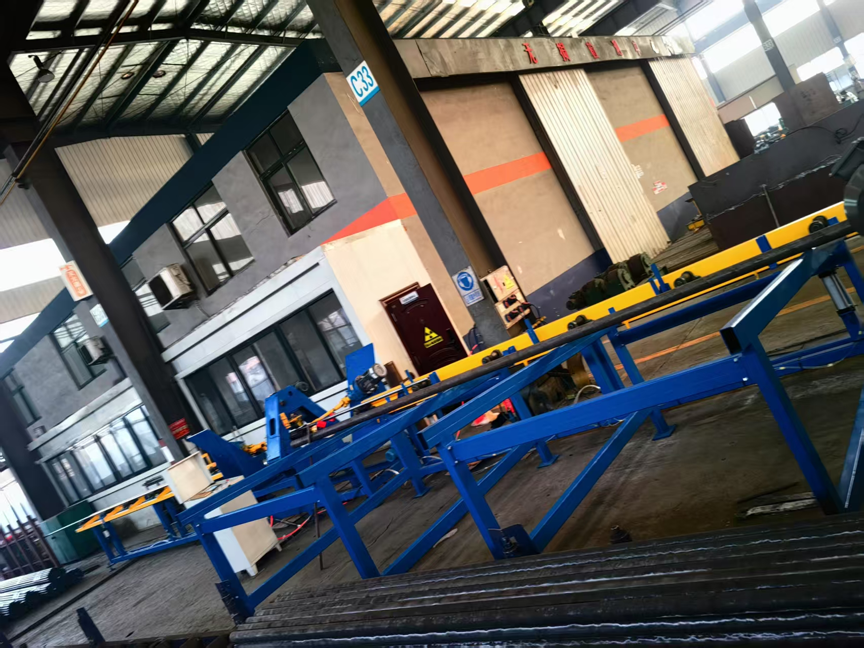 螺纹钢管/螺旋槽管加工机床（现货供应）